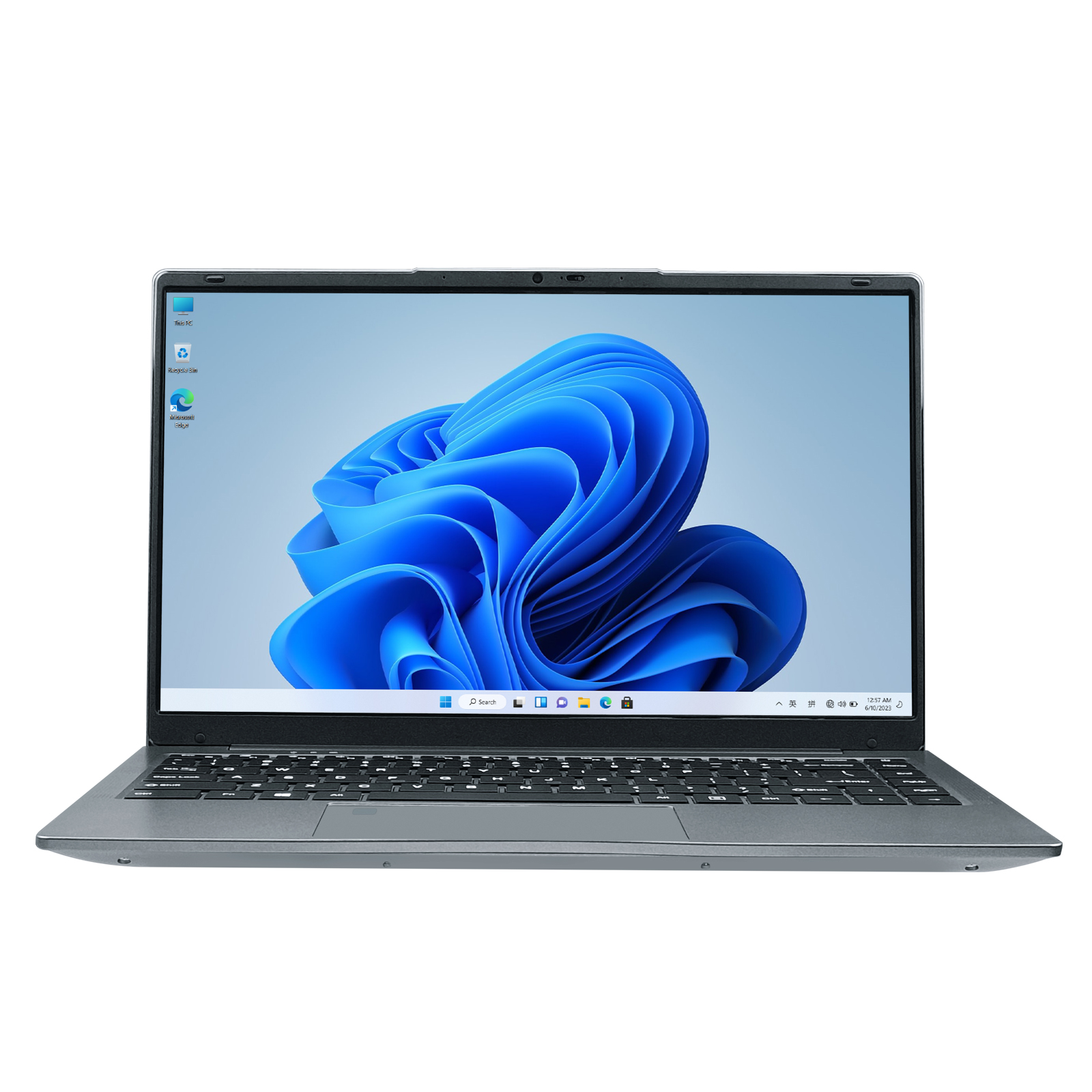 14 inch AMD Ryzen 5 3500U laptop front view