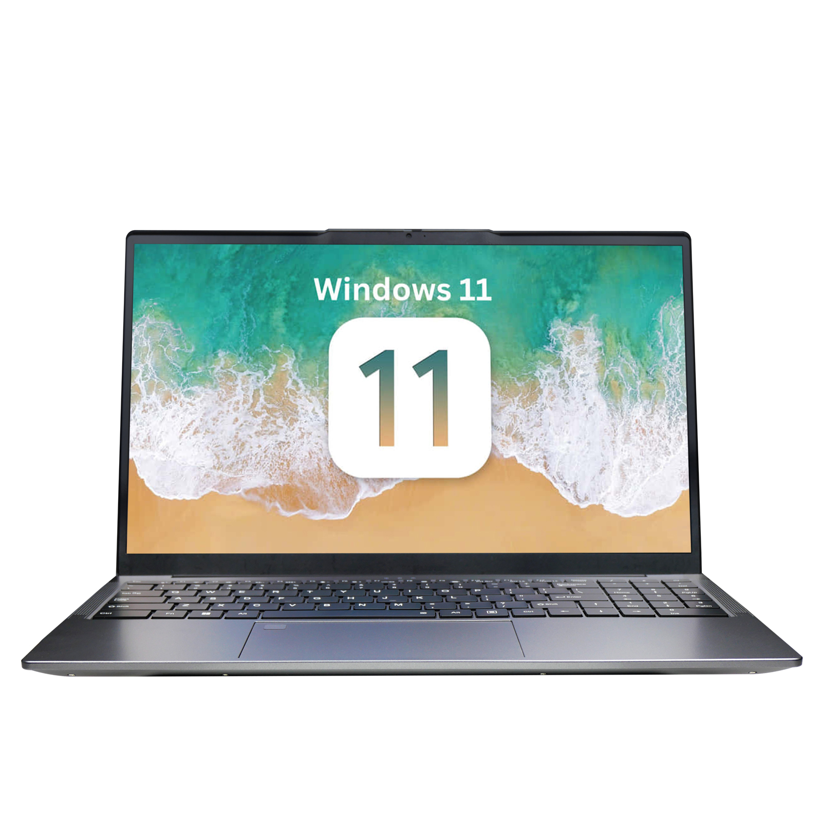 15.6 inch Intel Core Ultra 7 155H AI laptop front view