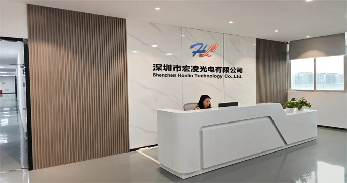 Reception area at Shenzhen Honlin Technology Co., Ltd.