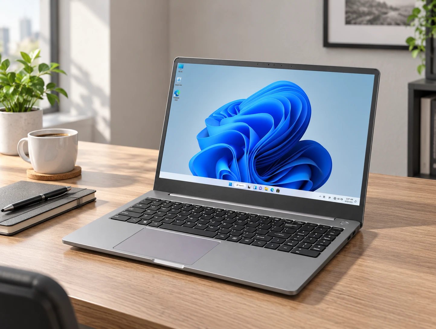 Business laptop for office and professional work